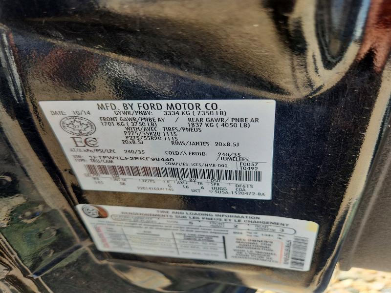 Продаж на аукціоні авто 2014 Ford F150, vin: 1FTFW1EF2EKF98440, номер лоту: 66608246