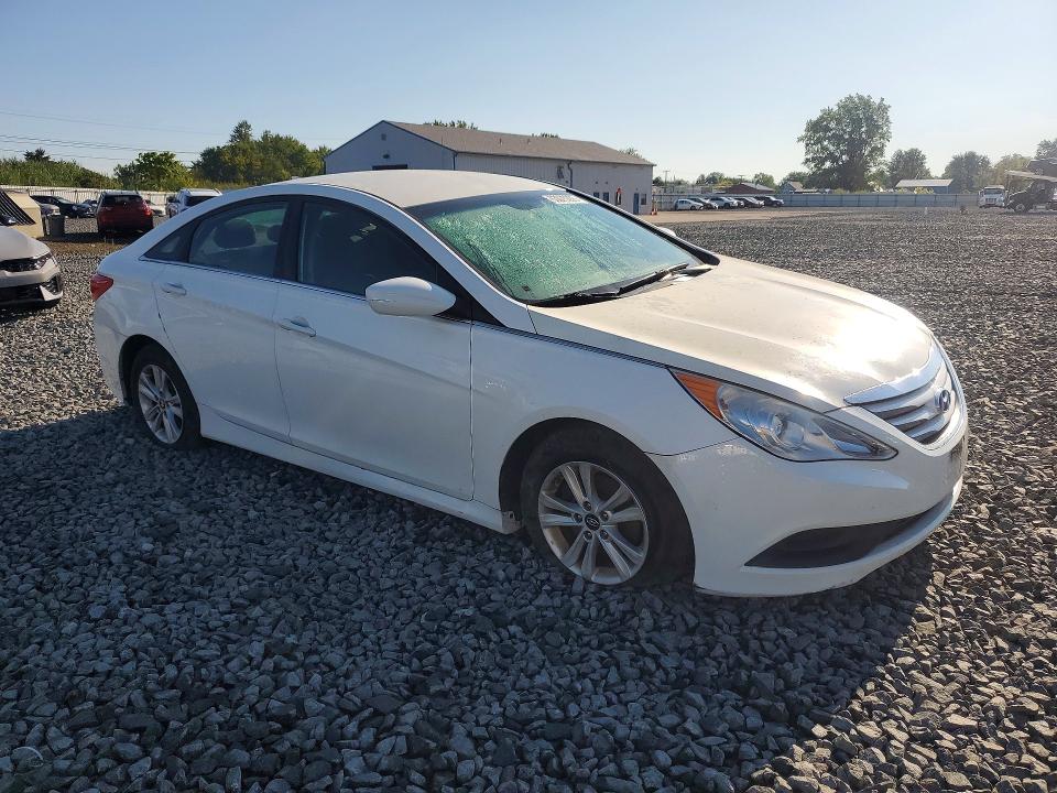 2014 Hyundai Sonata მანქანა იყიდება აუქციონზე, vin: 5NPEB4AC5EH901603, აუქციონის ნომერი: 63670286