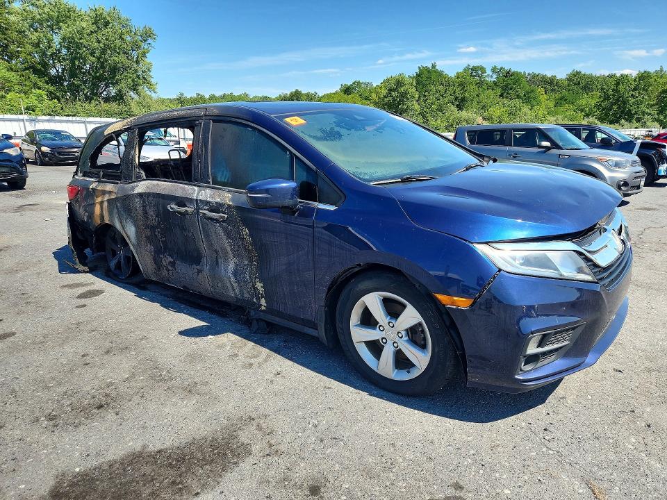 2019 Honda Odyssey მანქანა იყიდება აუქციონზე, vin: 5FNRL6H72KB027532, აუქციონის ნომერი: 63821446