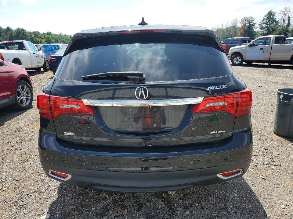 2016 Acura Mdx მანქანა იყიდება აუქციონზე, vin: 5FRYD4H20GB002698, აუქციონის ნომერი: 66185236