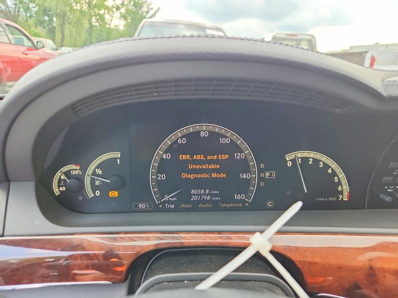 64515146 :رقم المزاد ، WDDNG86X27A128268 vin ، 2007 Mercedes-benz S مزاد بيع