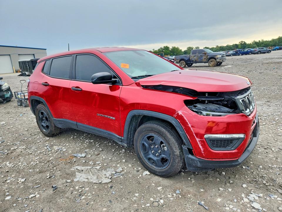 Продаж на аукціоні авто 2018 Jeep Compass, vin: 3C4NJCAB4JT271748, номер лоту: 63922476