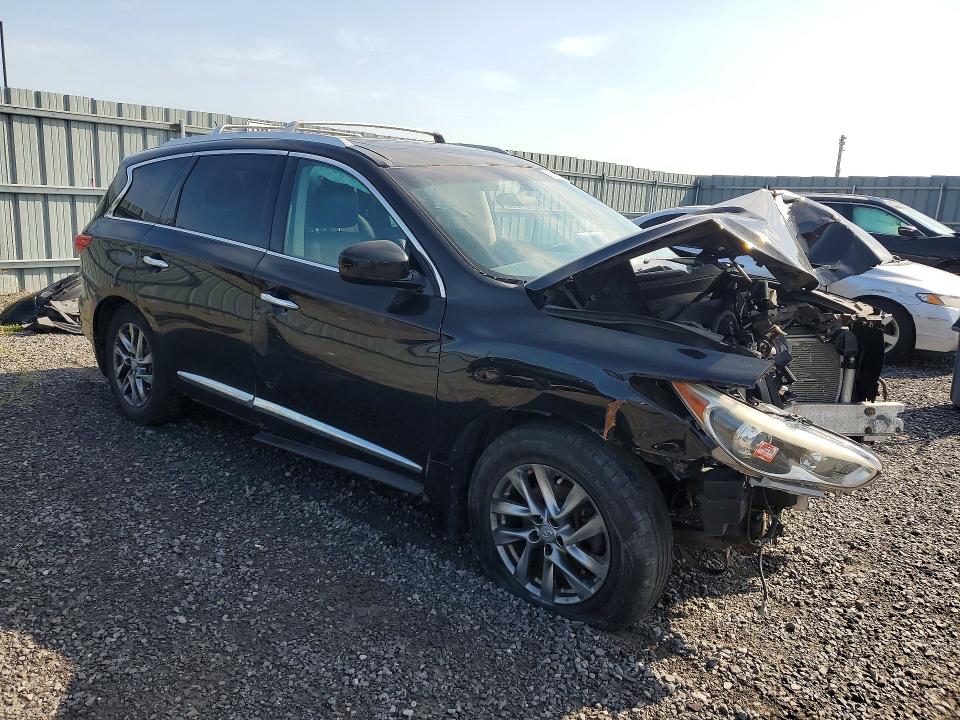 66242236 :رقم المزاد ، 5N1AL0MM9DC343074 vin ، 2013 Infiniti Jx35 مزاد بيع