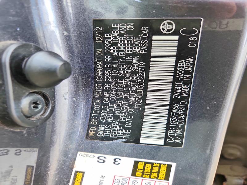Продаж на аукціоні авто 2013 Toyota Prius V, vin: JTDZN3EU3D3222719, номер лоту: 65155956