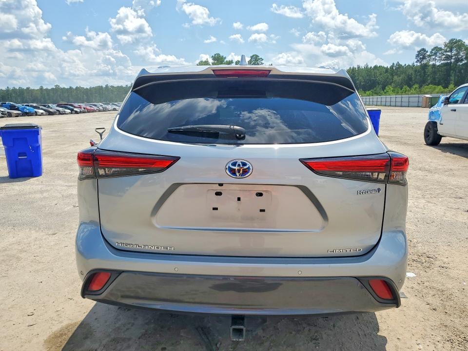 63995996 :رقم المزاد ، 5TDYARAH8MS505246 vin ، 2021 Toyota Highlander Hybrid مزاد بيع