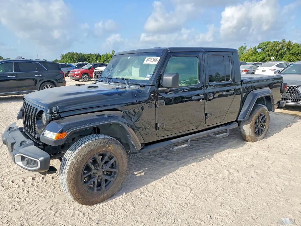 64122996 :رقم المزاد ، 1C6JJTAG7ML612271 vin ، 2021 Jeep Gladiator مزاد بيع