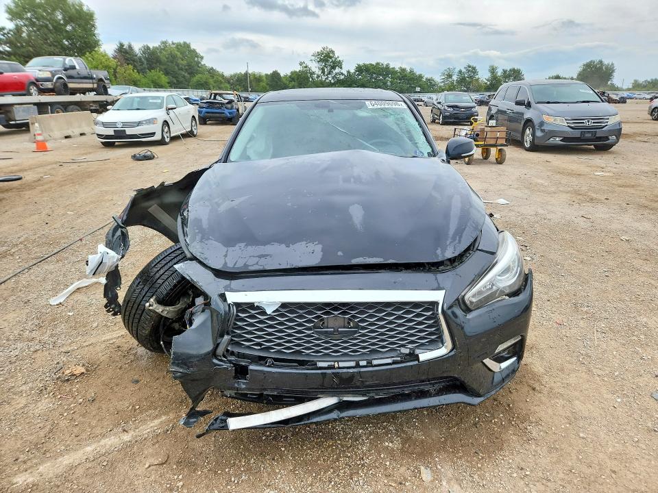 2019 Infiniti Q50 მანქანა იყიდება აუქციონზე, vin: JN1EV7AP5KM513335, აუქციონის ნომერი: 64009696