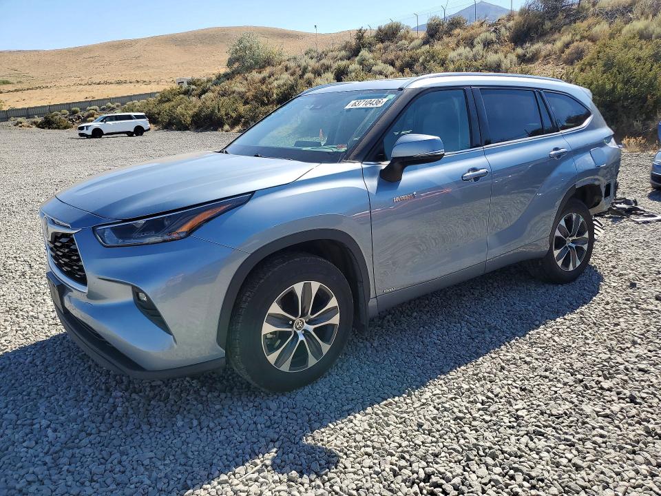 Продаж на аукціоні авто 2021 Toyota Highlander, vin: 5TDHBRCH3MS034794, номер лоту: 63710436