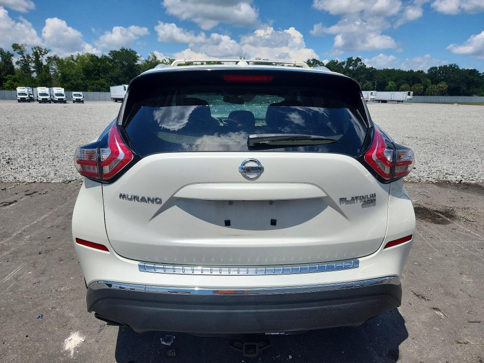 65761126 :رقم المزاد ، 5N1AZ2MH1FN272537 vin ، 2015 Nissan Murano مزاد بيع
