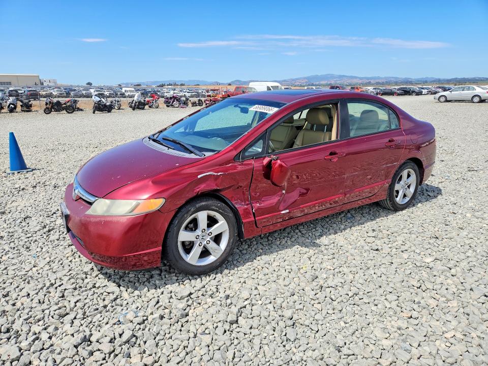2008 Honda Civic მანქანა იყიდება აუქციონზე, vin: 1HGFA16948L071457, აუქციონის ნომერი: 66989066