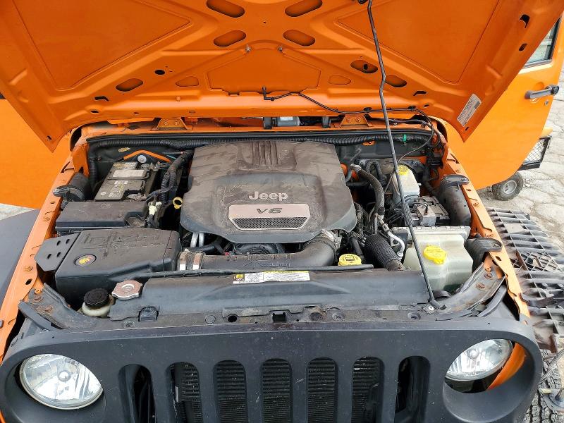 Продаж на аукціоні авто 2012 Jeep Wrangler, vin: 1C4AJWAG1CL155952, номер лоту: 65715876