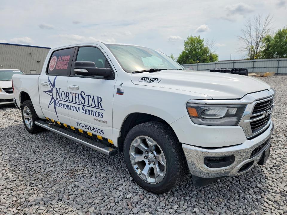 2019 Ram 1500 მანქანა იყიდება აუქციონზე, vin: 1C6SRFFT5KN500994, აუქციონის ნომერი: 62750756