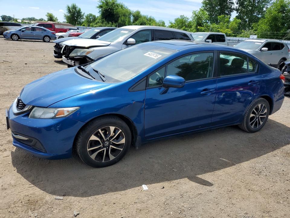 64839766 :رقم المزاد ، 2HGFB2F53FH050691 vin ، 2015 Honda Civic مزاد بيع