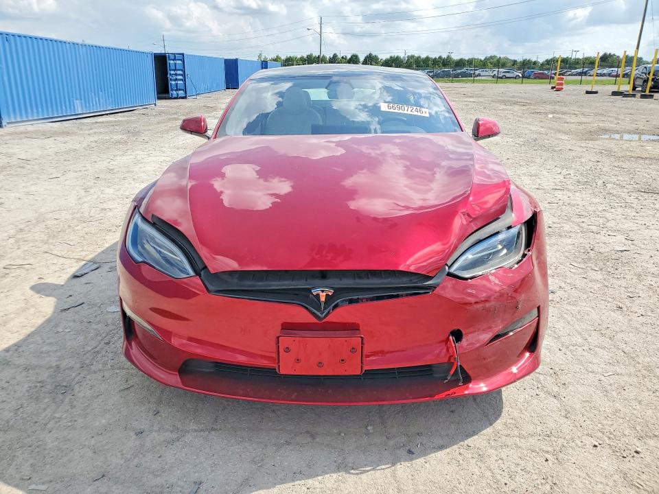 2023 Tesla Model S მანქანა იყიდება აუქციონზე, vin: 5YJSA1E52PF528859, აუქციონის ნომერი: 66907246