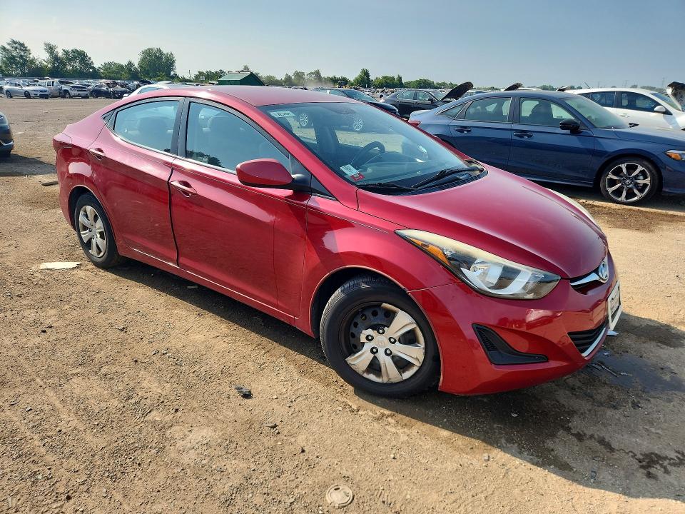 62834766 :رقم المزاد ، KMHDH4AEXGU526999 vin ، 2016 Hyundai Elantra مزاد بيع