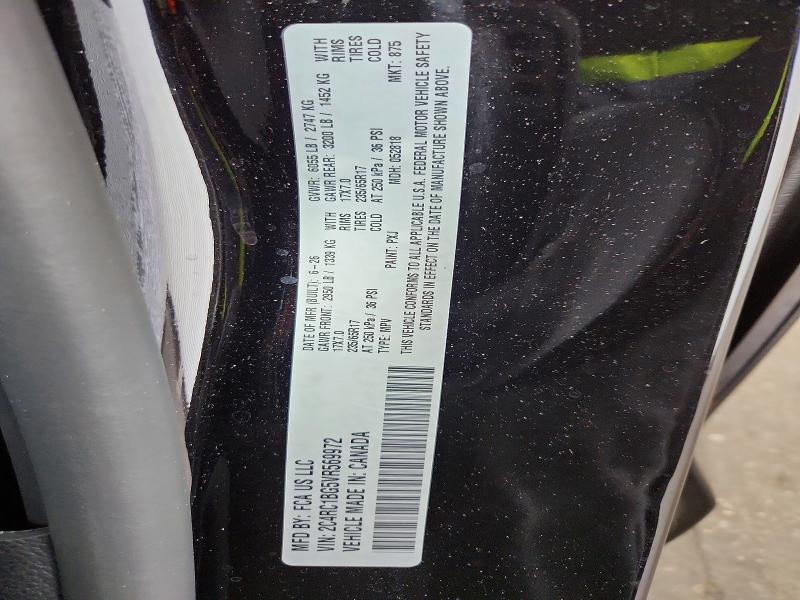Продажа на аукционе авто 2027 Chrysler Pacifica, vin: 2C4RC1BG5VR569972, номер лота: 64242396