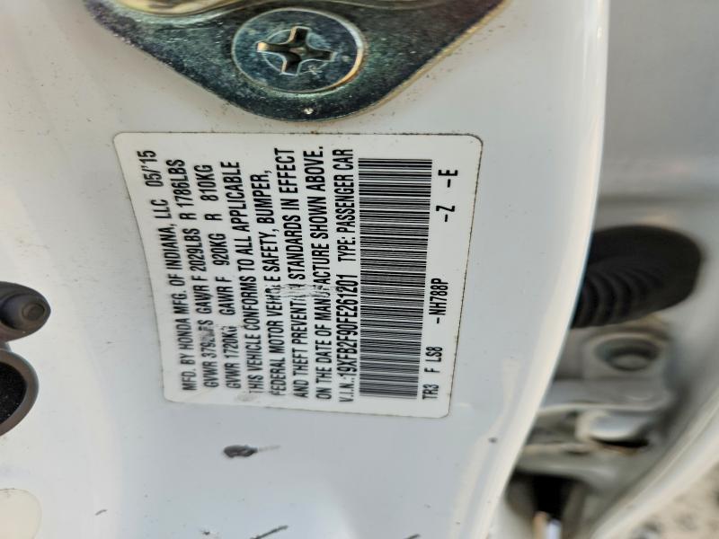 Aukcja sprzedaży 2015 Honda Civic, vin: 19XFB2F90FE261201, numer aukcji: 66075386