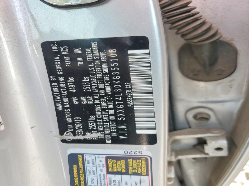 Aukcja sprzedaży 2019 Kia Optima, vin: 5XXGT4L30KG355108, numer aukcji: 63720126