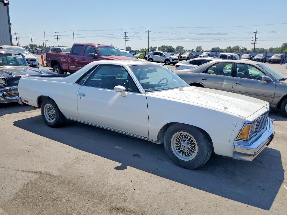 65891576 :رقم المزاد ، 1GCCW80J7BR458815 vin ، 1981 Chevrolet El Camino مزاد بيع