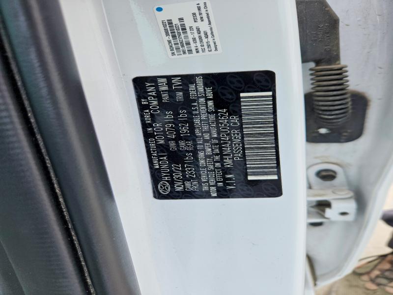 Aukcja sprzedaży 2023 Hyundai Elantra, vin: KMHLN4AJ4PU054624, numer aukcji: 64952436