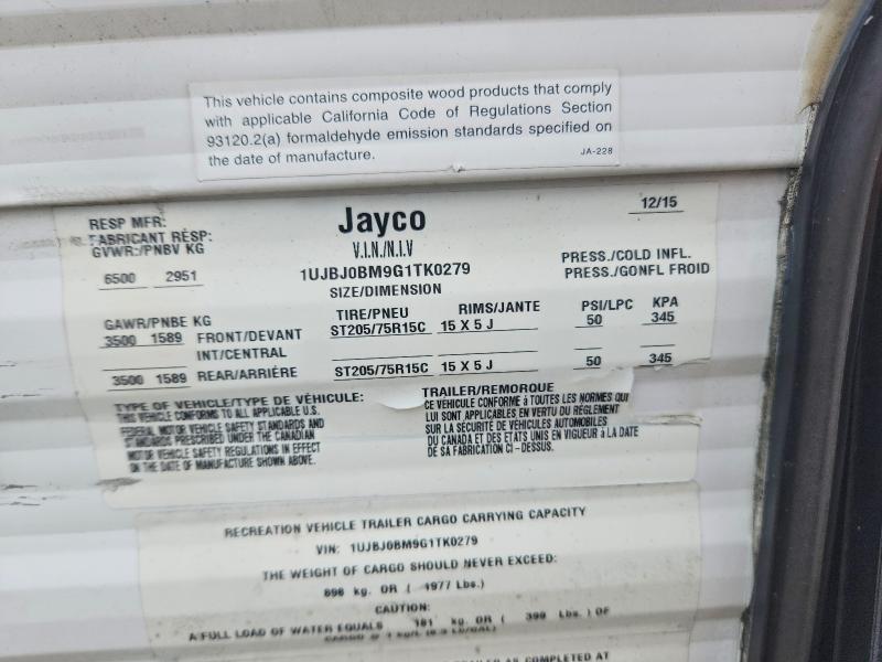 Продаж на аукціоні авто 2016 Jayco Jay Flight, vin: 1UJBJ0BM9G1TK0279, номер лоту: 64345666
