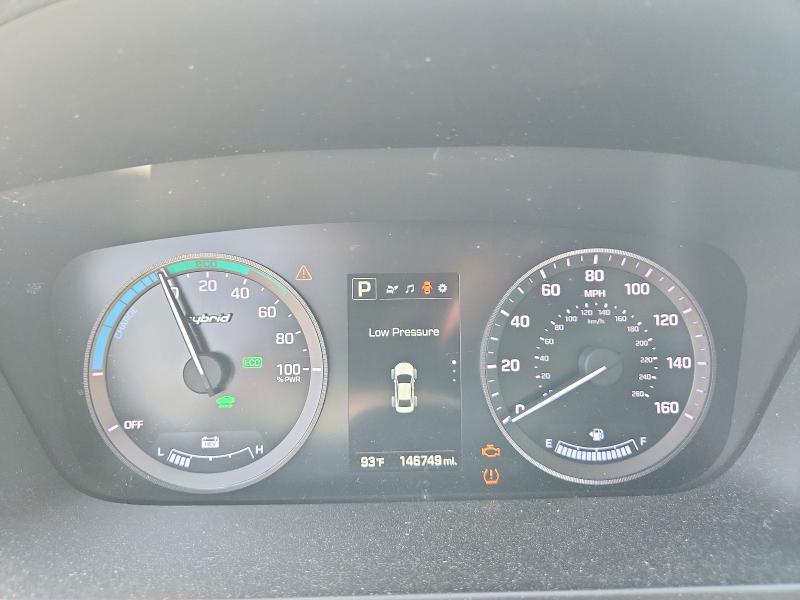 2016 Hyundai Sonata Hybrid მანქანა იყიდება აუქციონზე, vin: KMHE34L10GA020693, აუქციონის ნომერი: 63364686