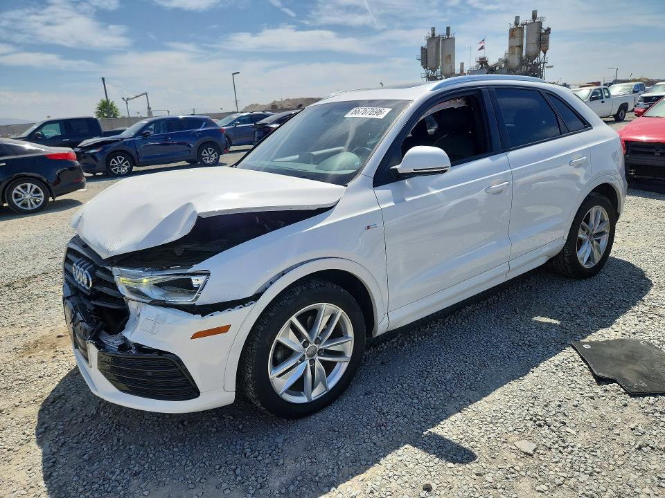 66767696 :رقم المزاد ، WA1BCCFS4JR027753 vin ، 2018 Audi Q3 مزاد بيع