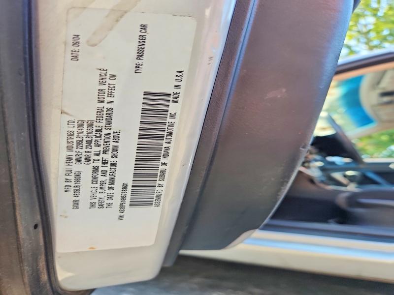 2005 Subaru Legacy მანქანა იყიდება აუქციონზე, vin: 4S3BP616957333631, აუქციონის ნომერი: 66632706