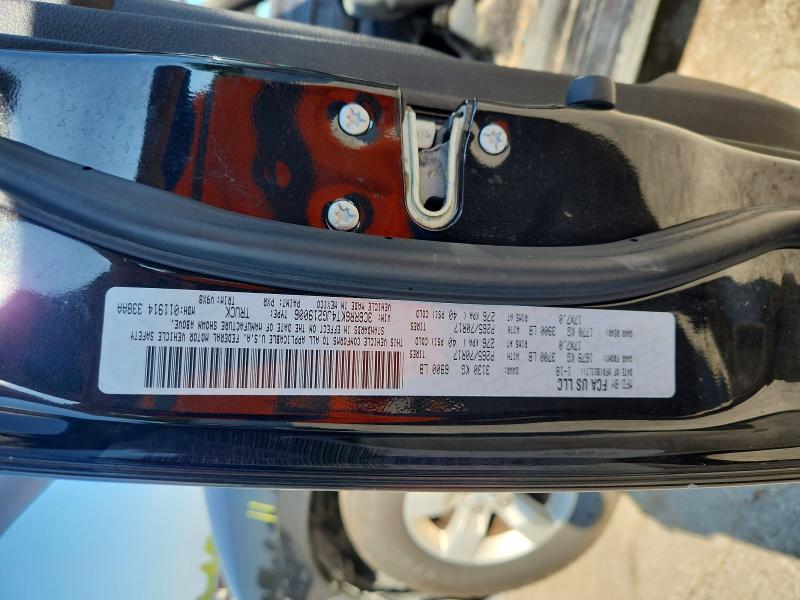 66185256 :رقم المزاد ، 3C6RR6KT4JG219006 vin ، 2018 Ram 1500 مزاد بيع