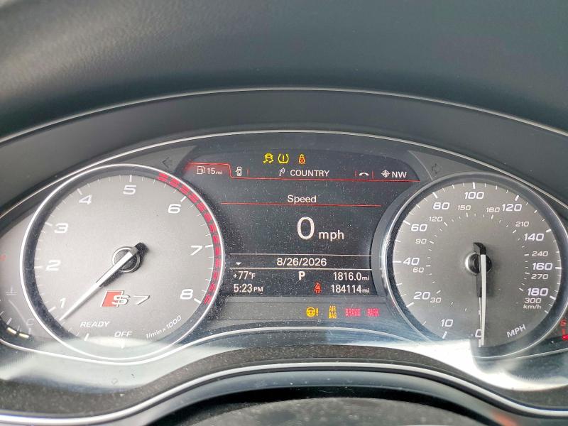 Aukcja sprzedaży 2016 Audi S7, vin: WAUW2AFC3GN006400, numer aukcji: 66351846