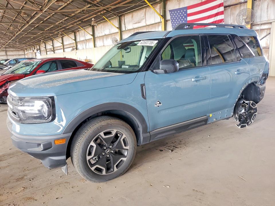 2023 Ford Bronco Sport მანქანა იყიდება აუქციონზე, vin: 3FMCR9C67PRE23476, აუქციონის ნომერი: 63593786
