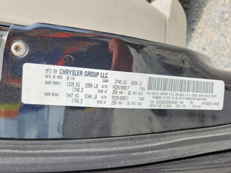 Aukcja sprzedaży 2010 Dodge Grand Caravan, vin: 2D4RN5DX5AR446992, numer aukcji: 63902966