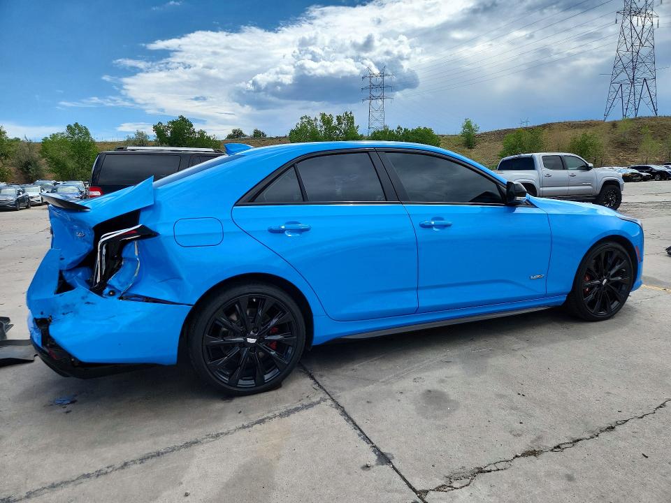 2023 Cadillac Ct4-v მანქანა იყიდება აუქციონზე, vin: 1G6DH5RL0P0124383, აუქციონის ნომერი: 66089086