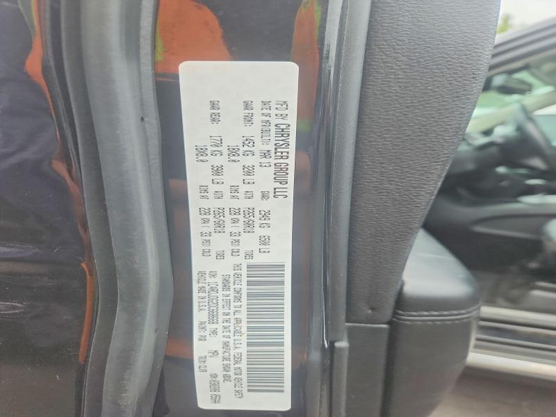 64452936 :رقم المزاد ، 1C4RDJDG2DC668668 vin ، 2013 Dodge Durango مزاد بيع