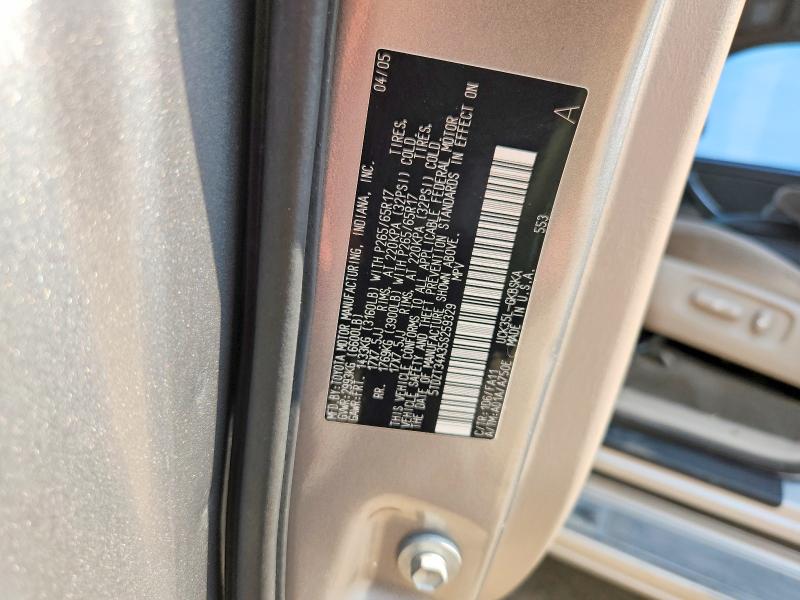 2005 Toyota Sequoia მანქანა იყიდება აუქციონზე, vin: 5TDZT34A35S259329, აუქციონის ნომერი: 64242106