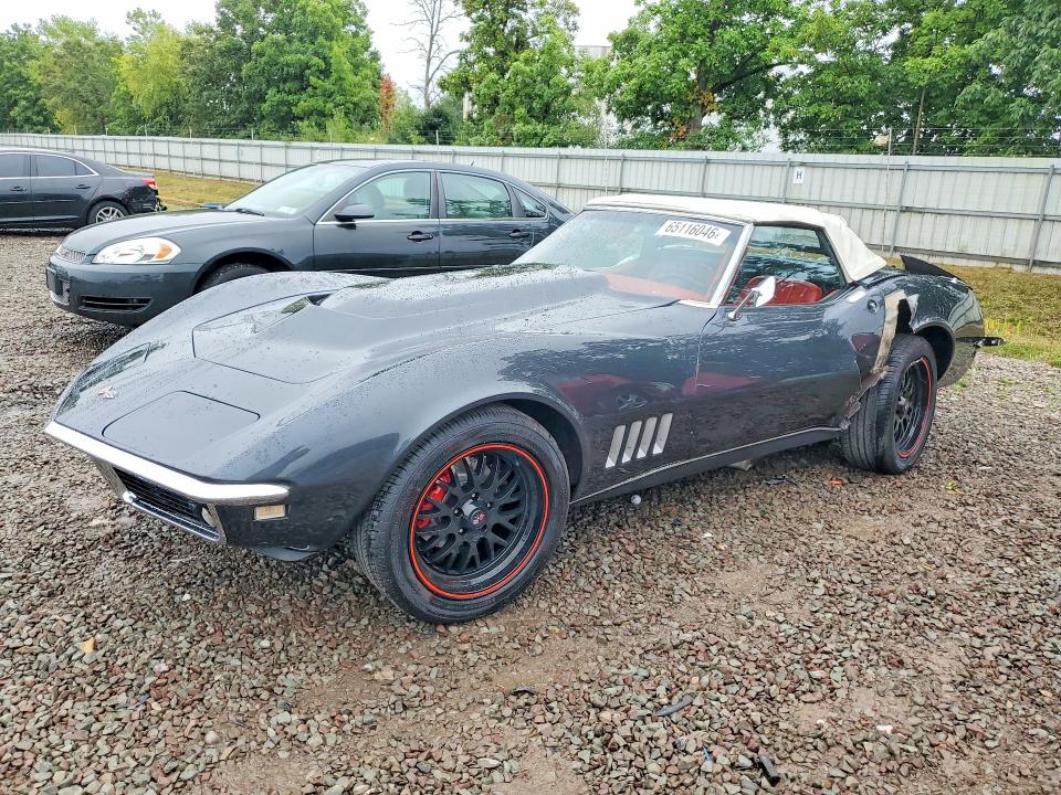 65116046 :رقم المزاد ، 194678S404842 vin ، 1968 Chevrolet Corvette مزاد بيع