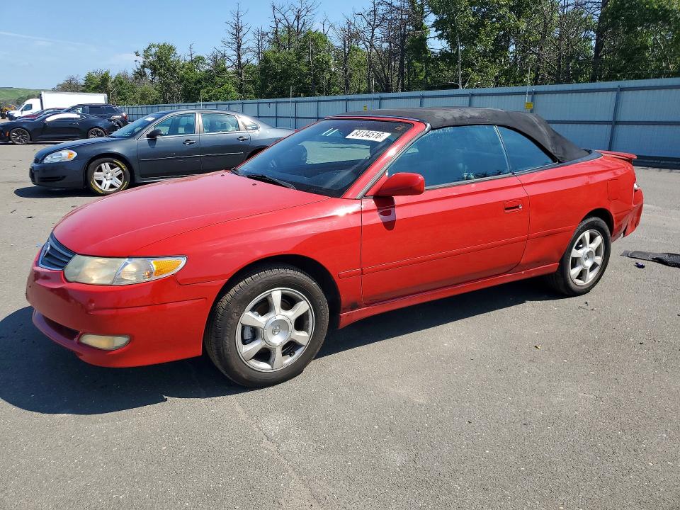 Aukcja sprzedaży 2002 Toyota Camry Solara, vin: 2T1FF28P92C595493, numer aukcji: 64134516