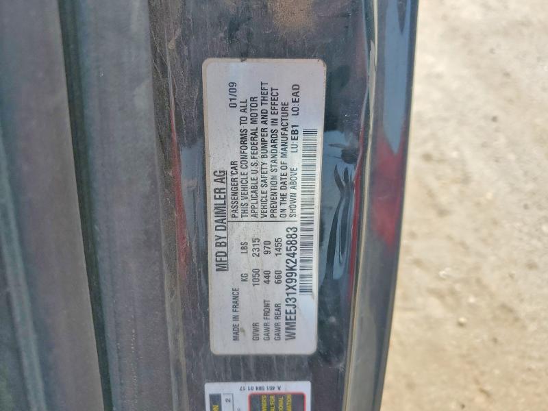 Aukcja sprzedaży 2009 Smart Fortwo, vin: WMEEJ31X99K245883, numer aukcji: 64792106