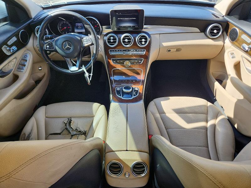 2017 Mercedes-benz C მანქანა იყიდება აუქციონზე, vin: WDDWF4KB2HR285473, აუქციონის ნომერი: 62725386