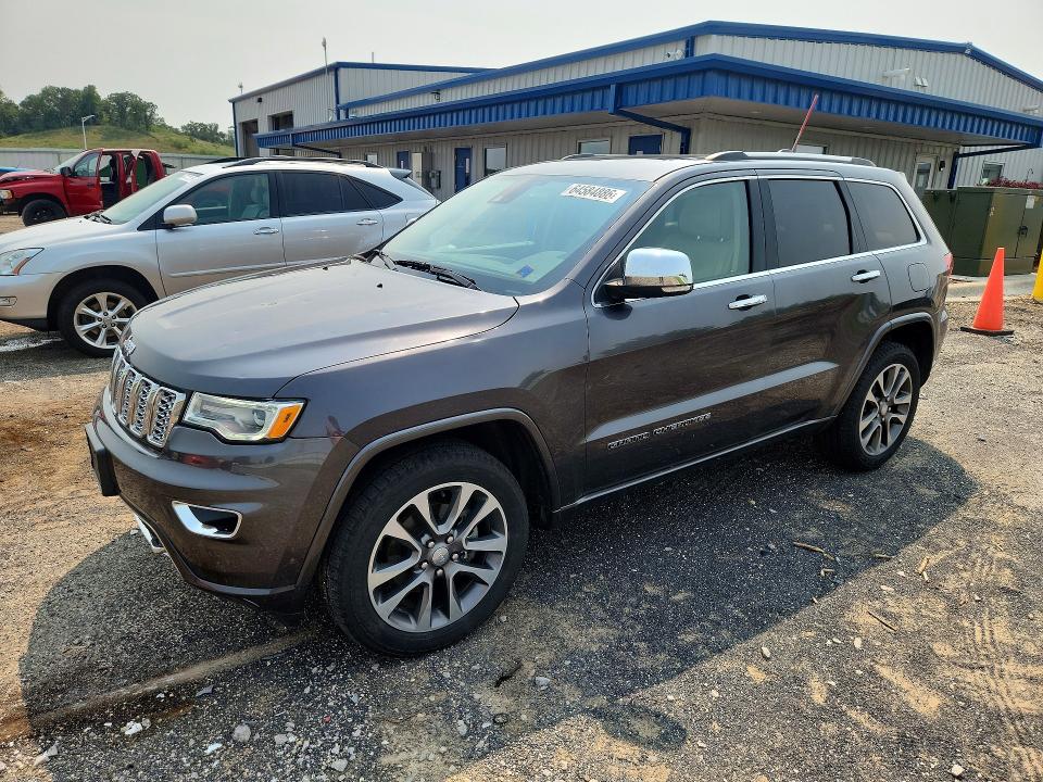 2018 Jeep Grand Cherokee მანქანა იყიდება აუქციონზე, vin: 1C4RJFCG2JC106580, აუქციონის ნომერი: 64584886
