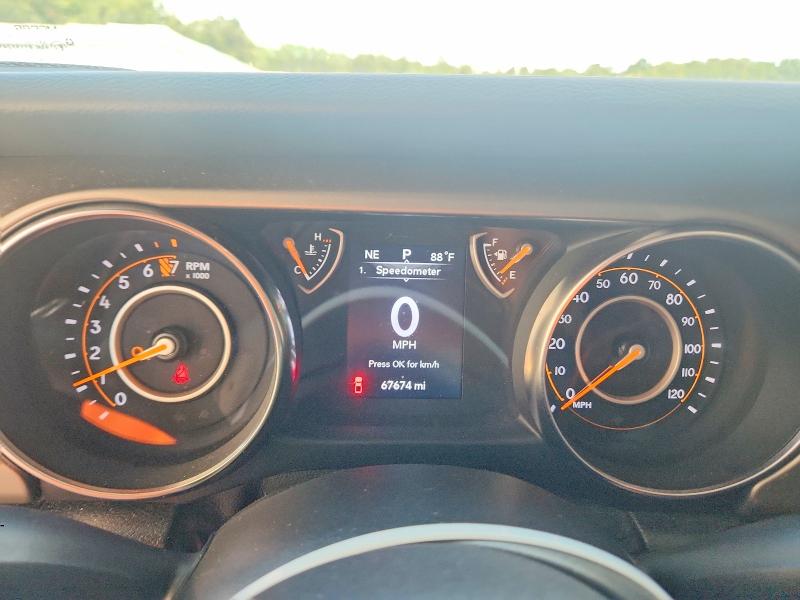 67073576 :رقم المزاد ، 1C6HJTAG3ML507015 vin ، 2021 Jeep Gladiator مزاد بيع