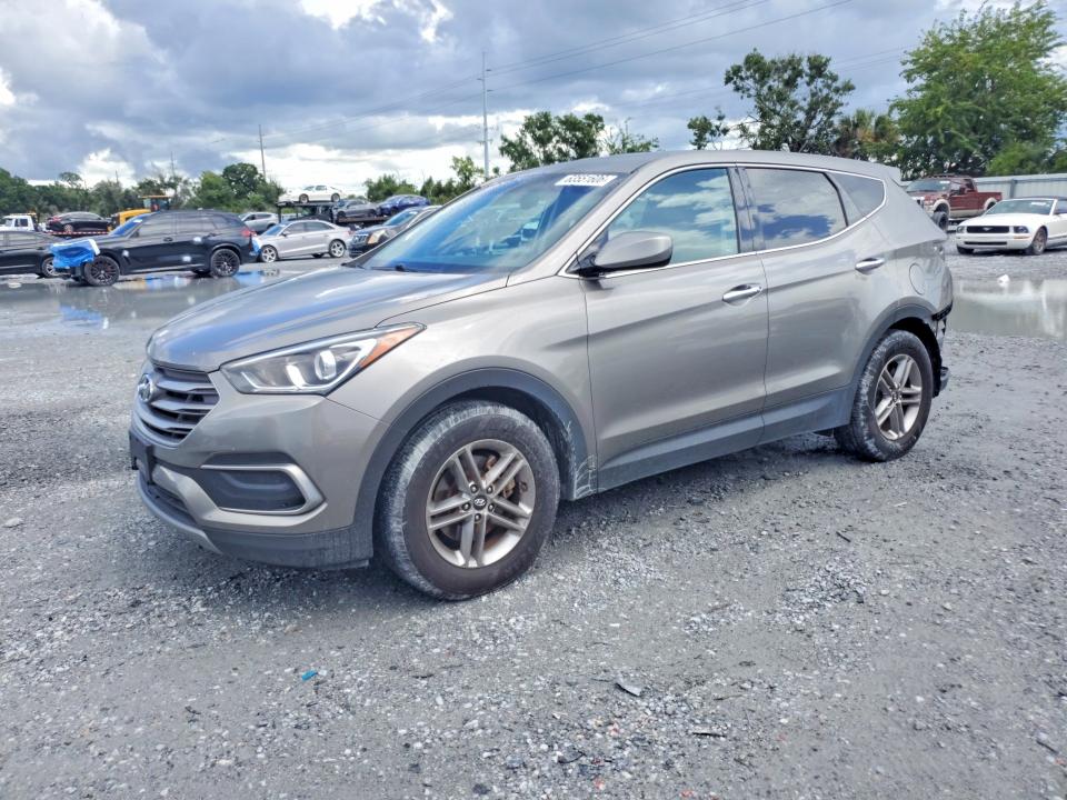 63551606 :رقم المزاد ، 5NMZT3LB1JH071691 vin ، 2018 Hyundai Santa Fe Sport مزاد بيع