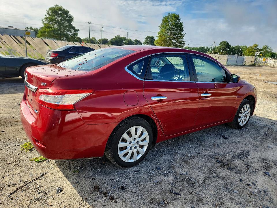 2013 Nissan Sentra მანქანა იყიდება აუქციონზე, vin: 3N1AB7AP6DL726430, აუქციონის ნომერი: 63831346