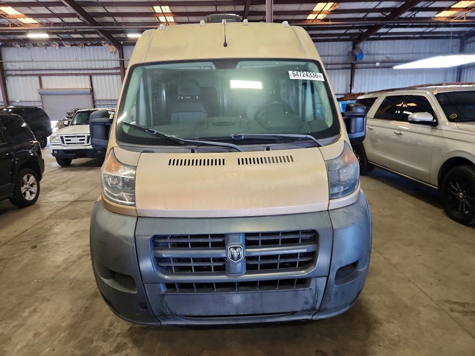 64724336 :رقم المزاد ، 3C6TRVCG1HE530707 vin ، 2017 Ram Promaster 2500 مزاد بيع