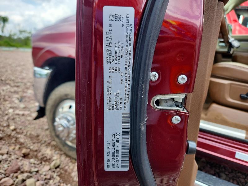 65676476 :رقم المزاد ، 3C63RRJL6MG671522 vin ، 2021 Ram 3500 مزاد بيع