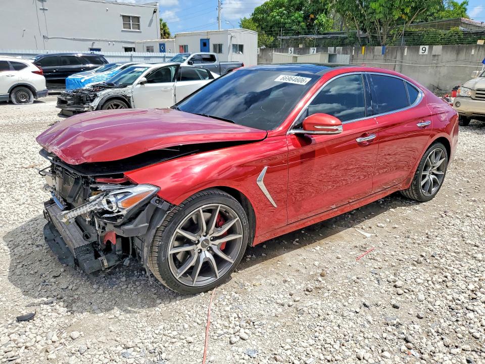 Продажа на аукционе авто 2019 Genesis G70, vin: KMTG74LE4KU037641, номер лота: 66964606