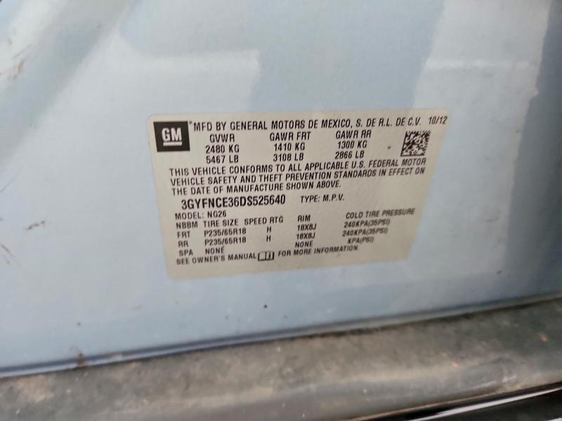 Продажа на аукционе авто 2013 Cadillac Srx, vin: 3GYFNCE36DS525640, номер лота: 64759186