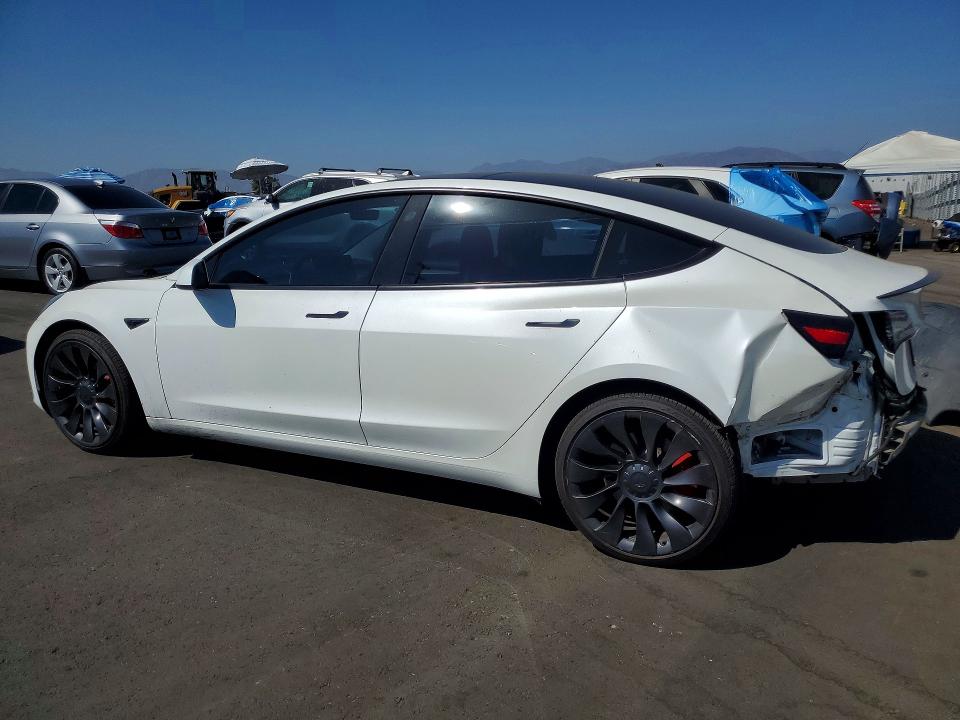 2022 Tesla Model 3 მანქანა იყიდება აუქციონზე, vin: 5YJ3E1EC1NF209313, აუქციონის ნომერი: 63446436