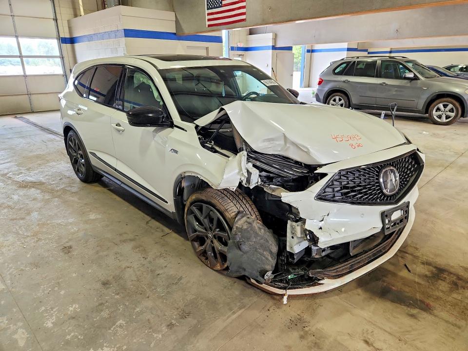 66164086 :رقم المزاد ، 5J8YE1H00NL002580 vin ، 2022 Acura Mdx مزاد بيع
