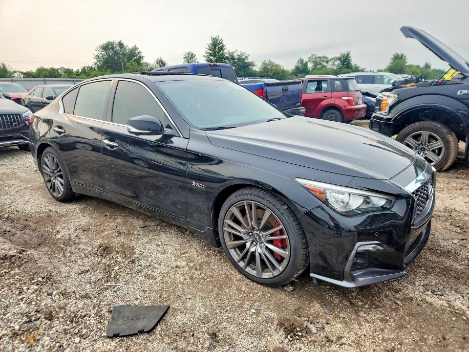 64022866 :رقم المزاد ، JN1FV7AR3JM480730 vin ، 2018 Infiniti Q50 مزاد بيع